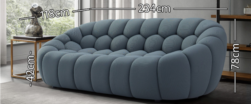 Sillon estilo  Burbujas